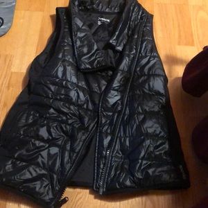 High neck athletic vest